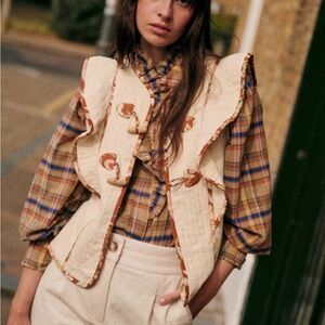 NWT Sezane Kathleen Vest - Size 4